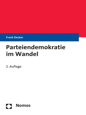 cover image of Parteiendemokratie im Wandel